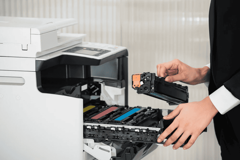 elegir el cartucho de tinta o toner para la impresora